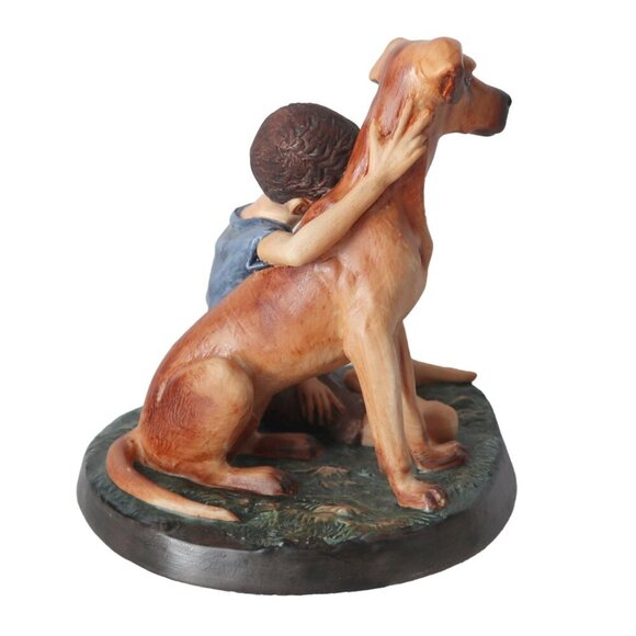 Vintage Royal Doulton England "Buddies" Boy & His Dog Figurine HN 2546 - Picture 4 of 8